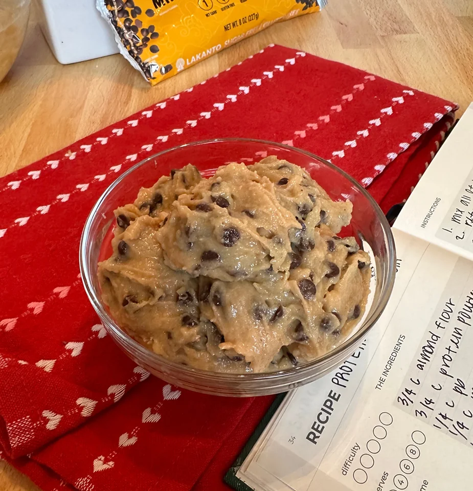 High Protein Cookie Dough