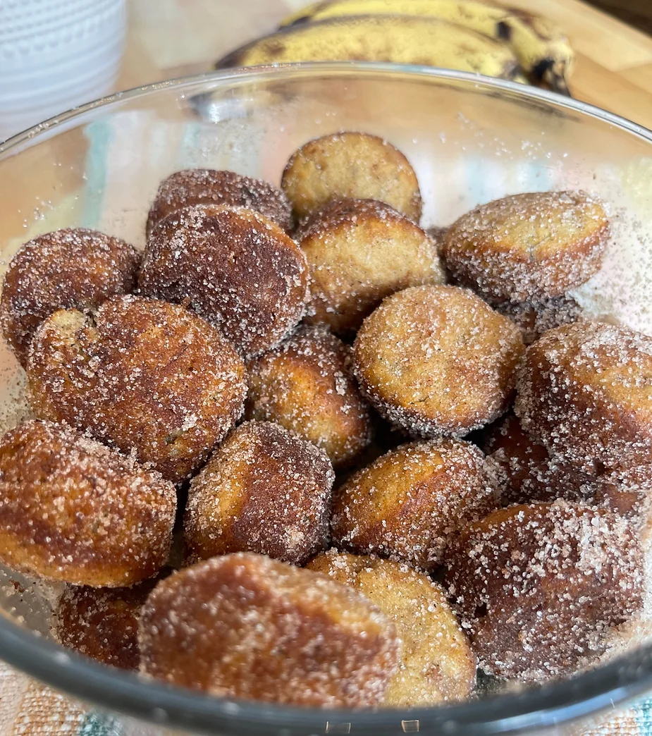 Easy Banana Churro Bites