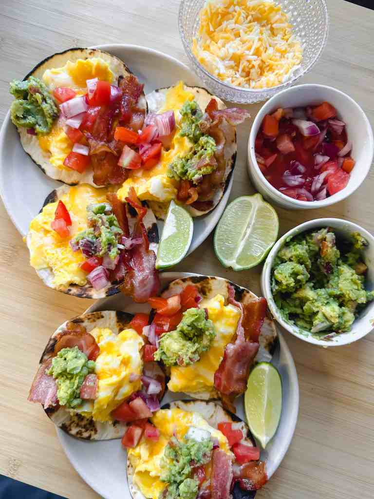 the final shot for my breakfast tacos