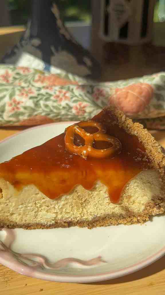 Salted Caramel Pretzel Cheesecake (Pretzel Crust + Homemade Caramel)