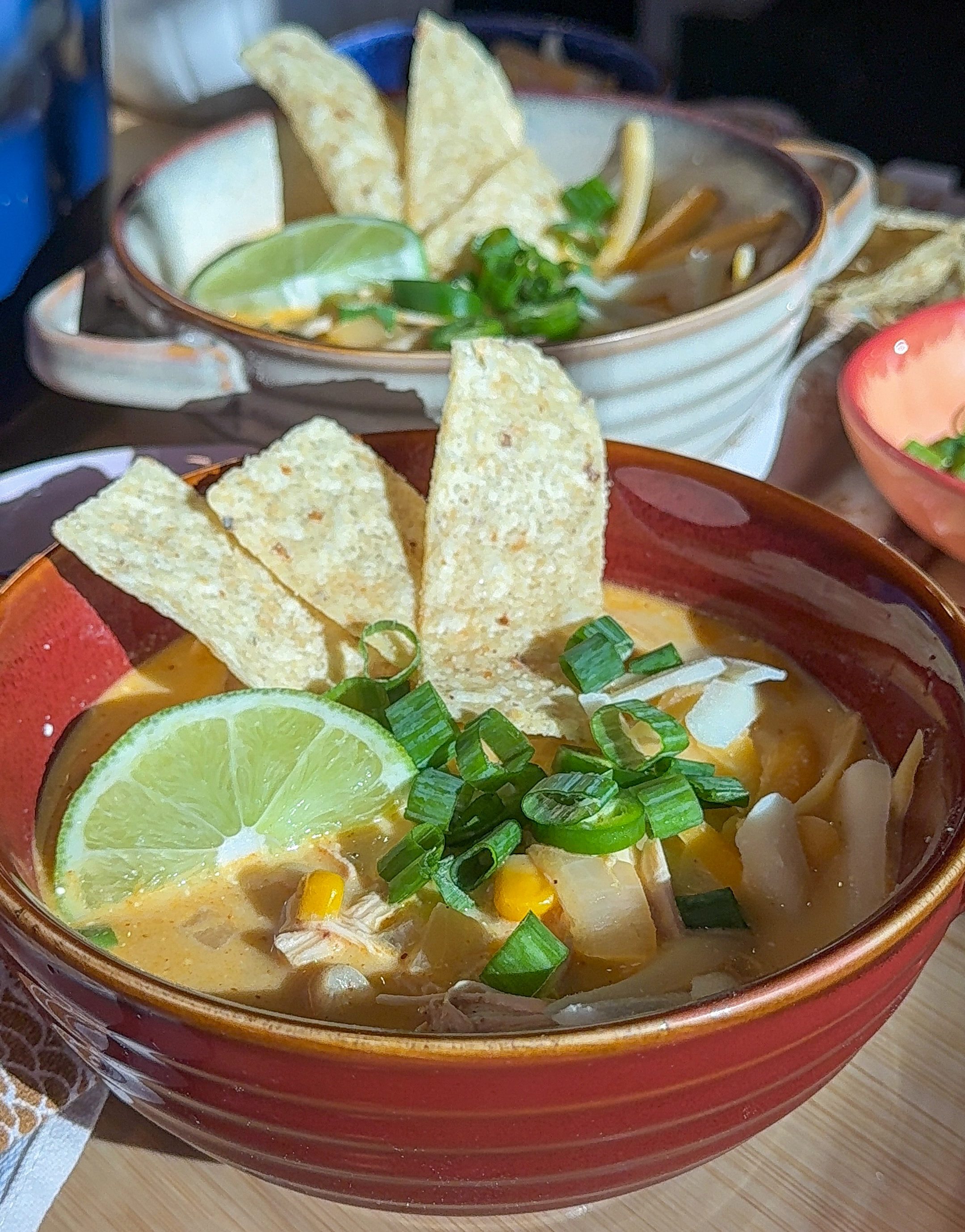 Creamy Crockpot White Chicken Chili recipe