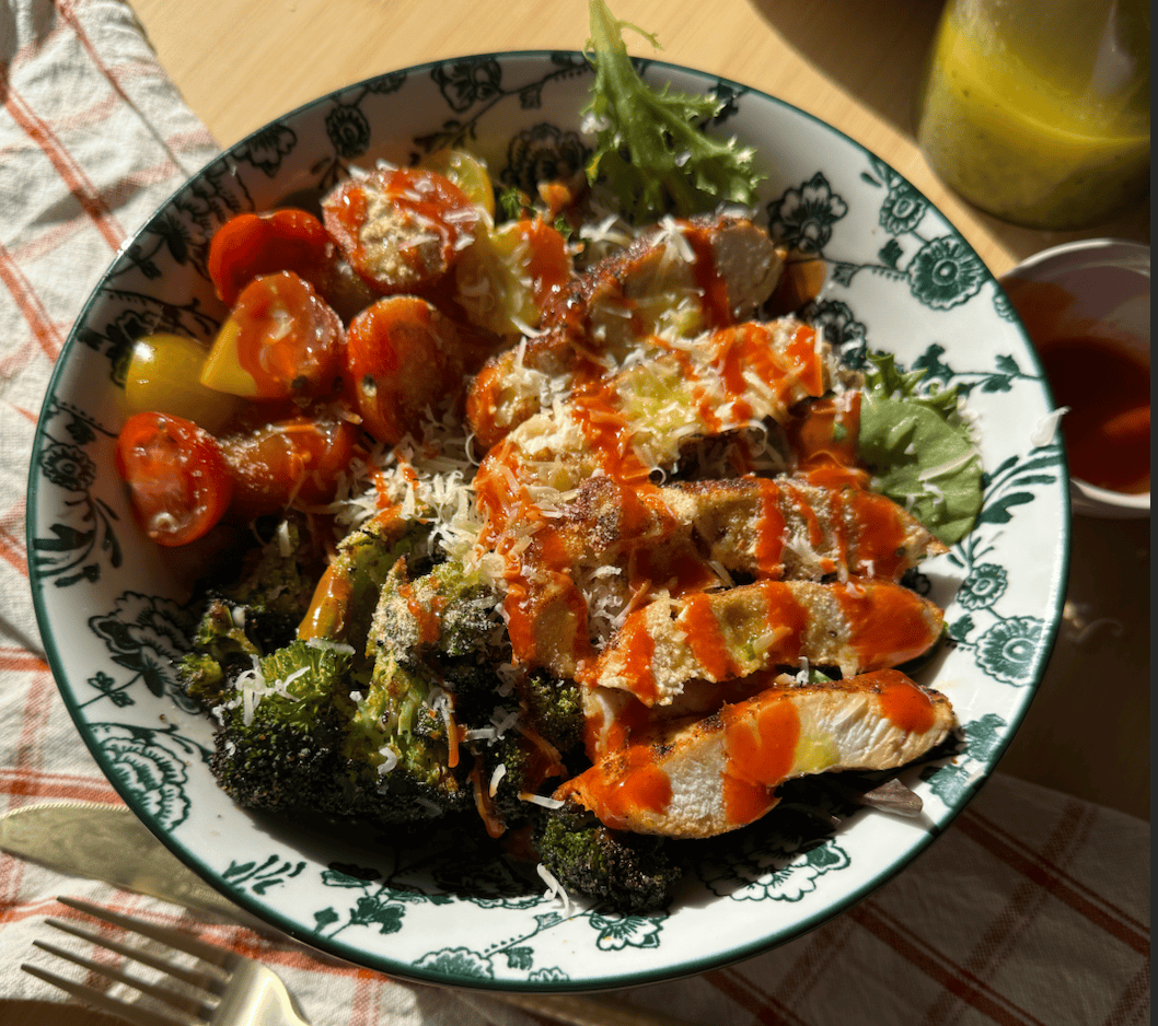 Copycat Sweetgreen Chicken Pesto Parm Salad Recipe