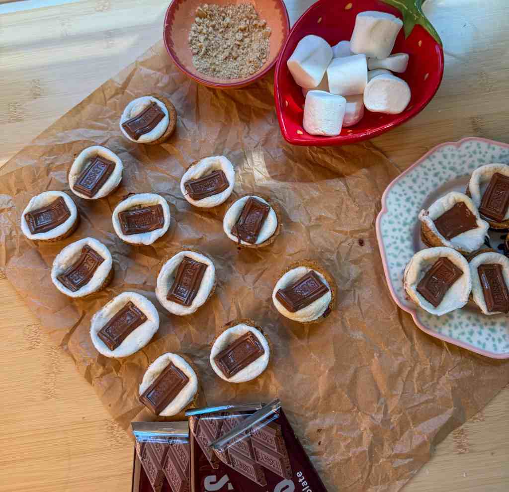 Brown Butter S’mores Cookie Cups