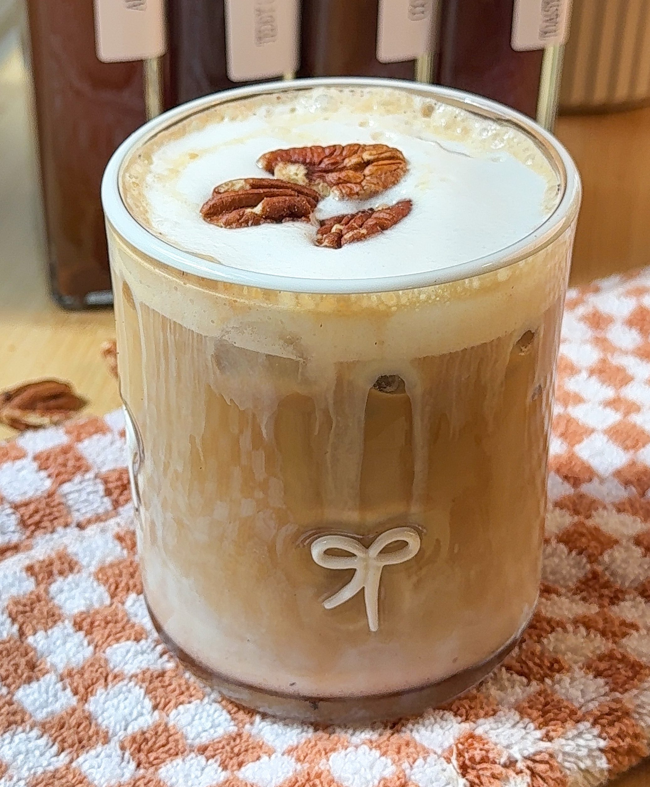 Toasted Pecan Praline Latte with Homemade Syrup (Better Than Starbucks!)