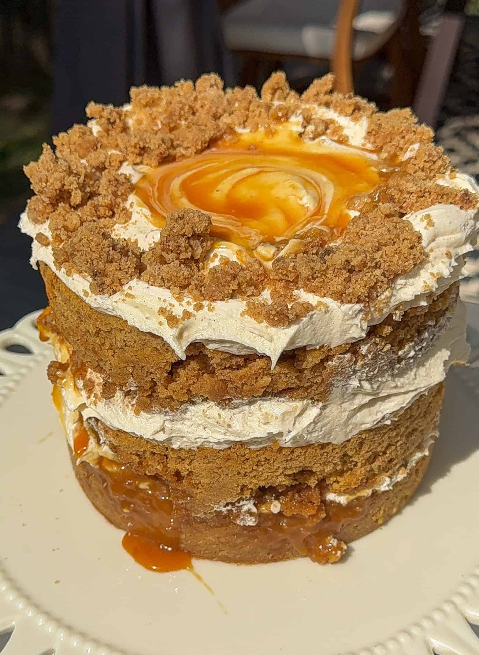 Brown Butter Salted Caramel Pumpkin Crunch Cake – The Ultimate Fall ...