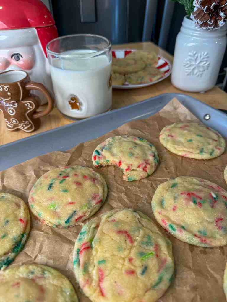 Soft & Chewy Sprinkle Sugar Cookies (No-Chill Recipe!) — The Perfect Holiday Sugar Cookie