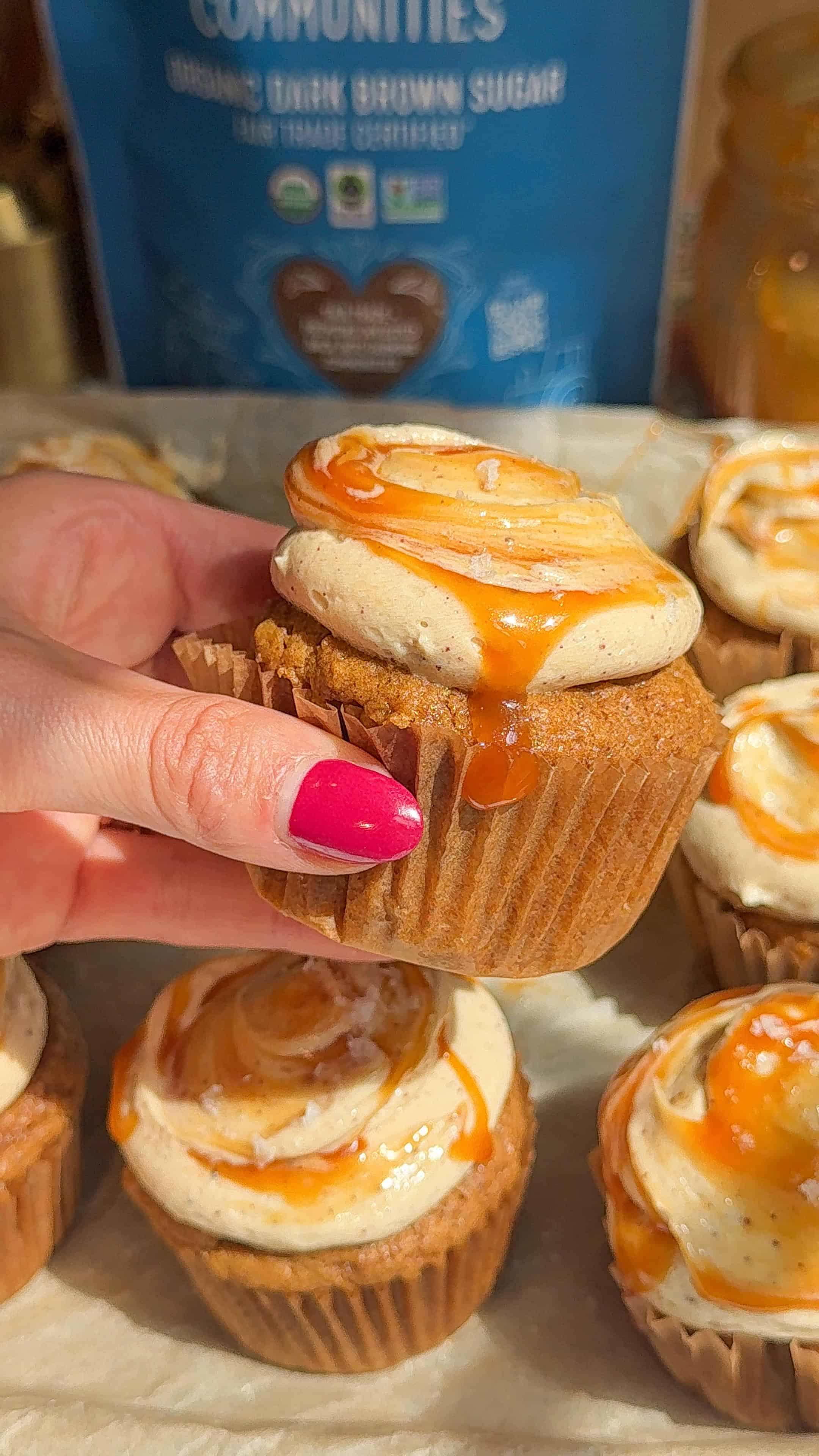 Brown Butter Pumpkin Cupcakes with Salted Caramel: Easy Fall Recipe